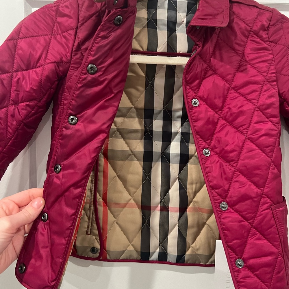 Burberry fall jacket (toddler)